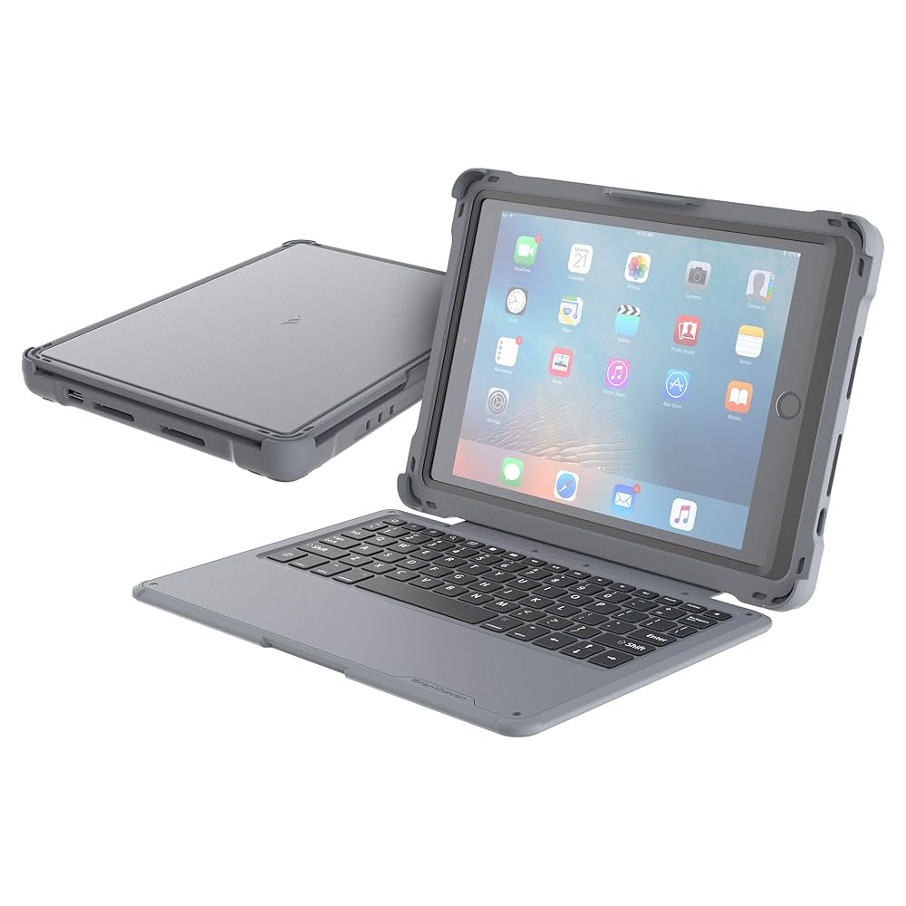 clicks Founders Edition キーボード付きケース グレー Amazon.co.jp: iPad 第9/8/7世代 キーボード付きケース Rucceko